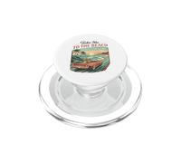 Take Me To The Beach Retro Tramonto Drive PopSockets PopGrip per MagSafe