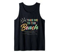 Take me to the Beach Summer Vacation Beach Love Canotta