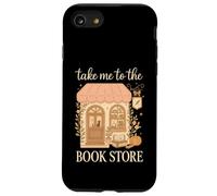 Take Me to the Book Store Cozy Bookshop Cat Aesthetic Custodia per iPhone SE (2020) / 7/8