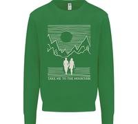 Take Me To The Mountains Trekking Escursioni Bambini Felpa Maglione