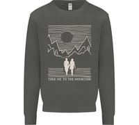 Take Me To The Mountains Trekking Escursioni Bambini Felpa Maglione