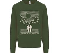 Take Me To The Mountains Trekking Escursioni Bambini Felpa Maglione