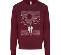 Take Me To The Mountains Trekking Escursioni Bambini Felpa Maglione