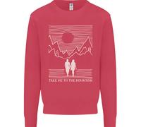 Take Me To The Mountains Trekking Escursioni Bambini Felpa Maglione
