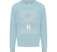 Take Me To The Mountains Trekking Escursioni Bambini Felpa Maglione