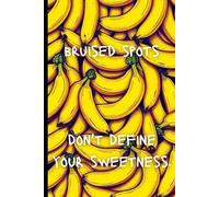 Take Me to the Tropics - Sunny Banana Art 120 Lined Page 6x9 Notebook