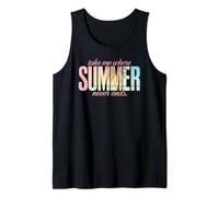 Take Me Where the Sunshine Lives - Camicia da spiaggia tropicale retrò Canotta