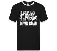Take My Horse To The Old Città Strada - Uomo Suoneria - Cavalli Ride da Moto