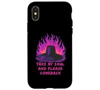 Take My Soul And Please Back Kids Matching Gat Halloween Custodia per iPhone X/XS