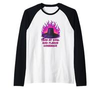Take My Soul And Please Back Kids Matching Gat Halloween Maglia con Maniche Raglan