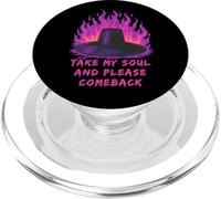 Take My Soul And Please Back Kids Matching Gat Halloween PopSockets PopGrip per MagSafe