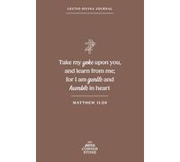 Take My Yoke Lectio Divina Journal Featuring Matthew 11:29 Bible Verse: Guided Catholic Notebook for Prayerful Bible Reflection (120 pages, 6x9 inches, Brown Matte Cover)