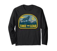 Take The Lead Cub Scout Wolf Pack Akela Outdoor Badge Maglia a Manica