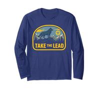 Take The Lead Cub Scout Wolf Pack Akela Outdoor Badge Maglia a Manica