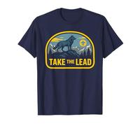 Take The Lead Cub Scout Wolf Pack Akela Outdoor Badge Maglietta