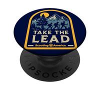 Take The Lead Scouting America Hiking Cub Scouts BSA PopSockets PopGrip Adesivo