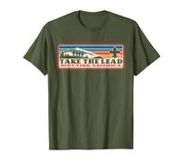 Take The Lead! Vintage Scouting Hiking 90s Vibe Logo Maglietta