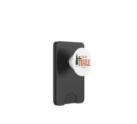 Take The Trails Vintage Trekking Mountain Adventure Design PopSockets PopWallet per MagSafe