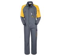 take time/lancelot Tuta da Lavoro con Colletto Grigia E Gialla Gabardine Peso 245 G A43007 (L)