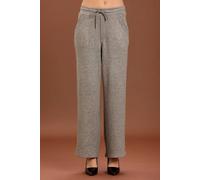 Take Two Pantalone Felpa Con Applicazioni Grigio - Taglia L Abbigliamento Donna