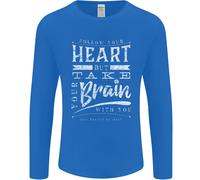 Take Your Heart With You Slogan Uomo Maniche