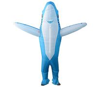 Takefuns Costume gonfiabile, costume da gioco di squalo, tuta per Halloween, cosplay, regalo divertente per bambini, giocattolo per feste di Natale e Carniva