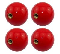 Takelablaze Joystick Ball Top Handle Rocker Testa Rotonda Filettata Pomello a sfera M6 Femmina Filettata Maniglia Macchina Diametro 1-3/8 "Diametro Arcade Gioco Fai Da Te, Parti di Ricambio 4 Pezzi