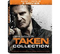 Taken 3-Movie Collection (Blu-ray) Liam Neeson Forest Whitaker
