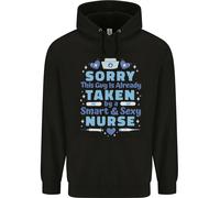 Taken By A Smart Infermiera Divertente Valentines Giorno Uomo Felpa