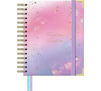 Takenote Agenda 2025 2026 - Formato A5 (16,5x20,5 cm), Settimana su Due Pagine, Formato Accademico Settembre-Agosto, Rilegatura a Doppia Spirale Wire’o, Bilingue: Spagnolo e Inglese - Stella