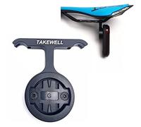 TAKEWELL Supporto per Reggisella Sella per GARMIN VARIA RTL515, Compatibile GARMIN VARIA RVR315, Adatto per Arco Sella di qualsiasi Materiale: Carbonio, Alluminio, Acciaio.