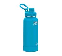 Takeya Sport Borraccia termica a tripla parete in acciaio inox con coperchio antigelo, qualità senza pari, per oltre 26 ore di freddo, blu campione