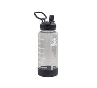 Takeya TRITAN STRAW MOTIVATIONAL BOTTLE 32oz / 950ml Stormy Black (52539)
