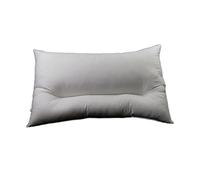 TAKIMED Cuscino per cervicale, Guanciale ortopedico in fibra con tessuto in cotone, cuscino Ergonomico Per Dolori al Collo e Cervicali, Cuscino Antiallergico,certificato 100% made in Italy.