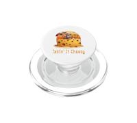 Takin' it Cheesy Mouse con formaggio su una spiaggia divertente surf gioco di parole PopSockets PopGrip per MagSafe