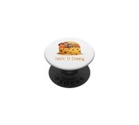 Takin' it Cheesy Mouse con formaggio su una spiaggia divertente surf gioco di parole PopSockets PopGrip Adesivo