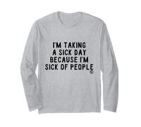 Taking Sick Day Maglia a Manica