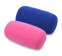 Takingup 2 pezzi di supporto per collo o schiena, cuscino a sacco cilindrico cervicale per divano letto di casa, poggiatesta, cuscini con microsfere, 11, 8 x 6, 3 pollici, cuscino con microsfere