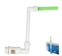 Takingup Cascata Spray per Fontana a LED per Piscina, irrigatore a Cascata Regolabile per Decorazioni e Fontana per Piscine Fuori Terra e interrate