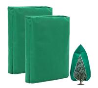 Takingup Coperture per Alberi Invernali 2 Pezzi Coperture per arbusti in plastica per la Protezione dal Gelo Invernale, con Cerniera e Cordoncino per Piante, Alberi da frutto e arbusti in Vaso