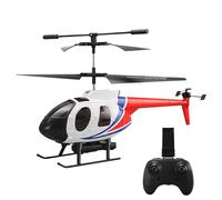 Takingup Elicottero RC con telecamera HD Telecomando a 6 canali 2.4Ghz 350mAh per 15 minuti di volo Facile montaggio ABS bianco per bambini - Elicottero RC