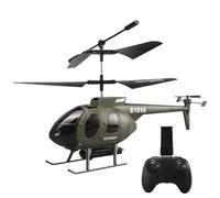 Takingup Elicottero RC con telecamera HD Telecomando a 6 canali 2.4Ghz 350mAh per 15 minuti di volo Facile montaggio ABS Verde militare per bambini - Elicottero RC