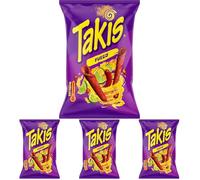 TAKIS - Fuego Snack al mais Chili & Lime - 1 x 100 g (Confezione da 4)