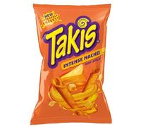 Takis Intense Nacho - 10 patatine non taglienti per tortilla, originali dal Messico