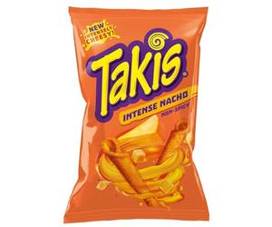 Takis Intense Nacho - 10 patatine non taglienti per tortilla, originali dal Messico