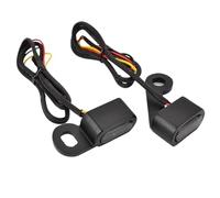 TakohL 2 pezzi mini indicatori di direzione per moto luci di marcia manubrio indicatori lampeggianti lampade per Ha&rley Touring Lampada sterzo