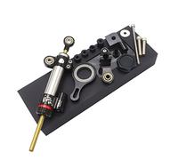 TAKOIL per Yama&ha YZF R1 2002-2016 YZF R6 2006-2017 CNC Moto Top Accessori Stabilizzatore Ammortizzatore di sterzo Montaggio Staffa Kit di Supporto (Color : Black Set)