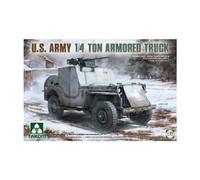 Takom 2131 US Army 1/4 Tonnellate Corrazzata Camion 1/35 Scala Plastic Kit T48
