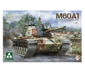 Takom 2132 M60A1 US Army Carro Armato Principale 1/35 Kit Plastic T48 Post
