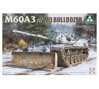 Takom 2137 M60A3 w/ M9 Bulldozer 1/35 TANK Hobby Plastic Model Kit NEW